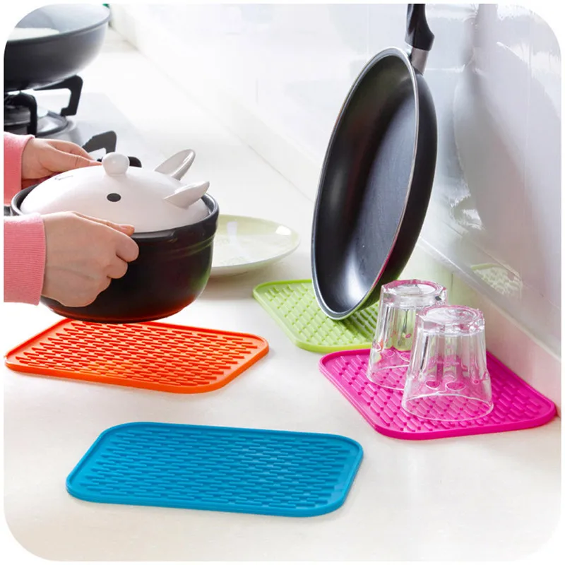 Ttlife الطراز الأوروبي مكافحة الساخن العزل حصيرة الجدول حجم كبير المضادة للانزلاق وسادة سميكة للماء كوستر السلطانية مكان حصيرة