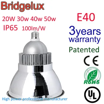 

Warehouse Lighting E40 Led High Bay Light 100lm/W 50 Watt IP65 Bright Industrial Light for Factory Workshop,Warehouse