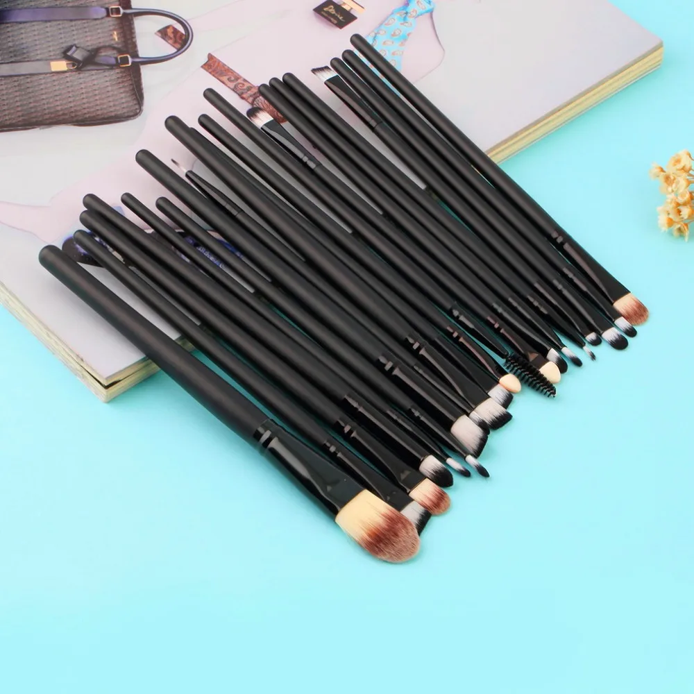 

20 Pcs/set Eye Shadow Makeup Brushes Set Concealer Foundation Powder Cosmetics Eyeliner Lip Blush Brush Make up Beauty Tools Kit