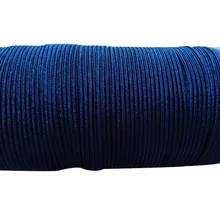 4 мм темно-синий плоский нейлоновый шнур+ 130 м/украшения в стиле рок-н-ролл результаты Макраме Веревка браслет шнуры для аксессуаров