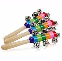 Colorful Word Rattles Baby font b Toy b font 0 12 Months Juguetes Bebe font b