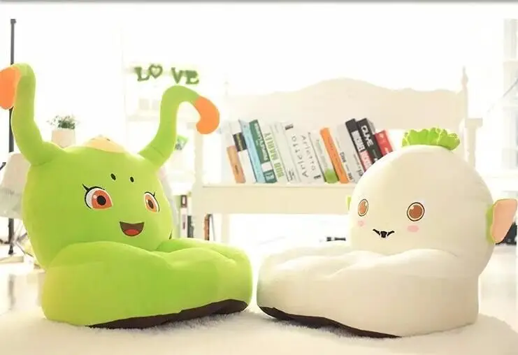 Baby Seat kids toys Beanbag Cartoon Kawaii font b Cute b font Caterpillar Children Sofa for