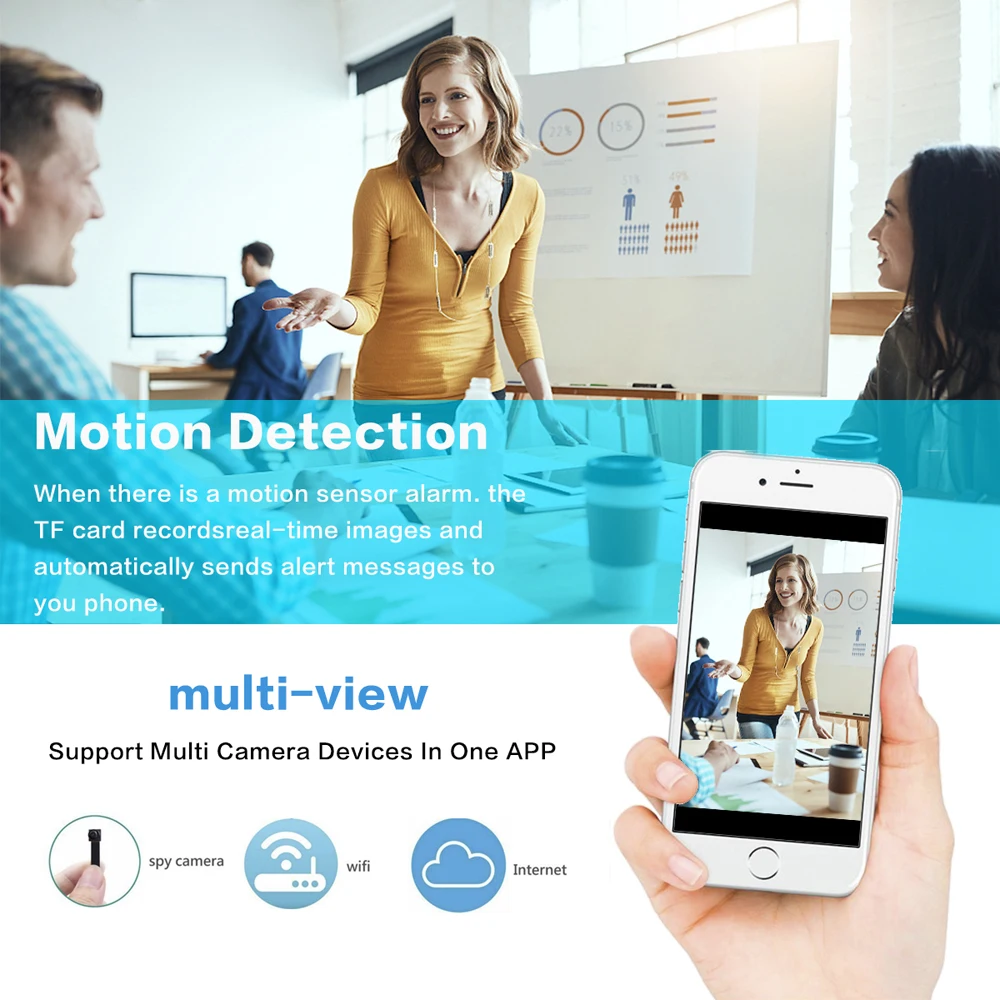 Мини камера системы скрытого наблюдения ip Wi Fi мини wifi 4 к версия аккумулятор HD
