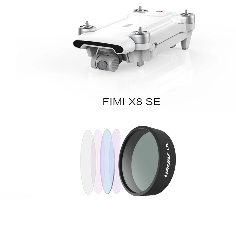 URUAV ND4/ND8/ND16/ND32/CPL/STAR/UV фильтр для объектива для камеры FIMI X8 SE HD 4K