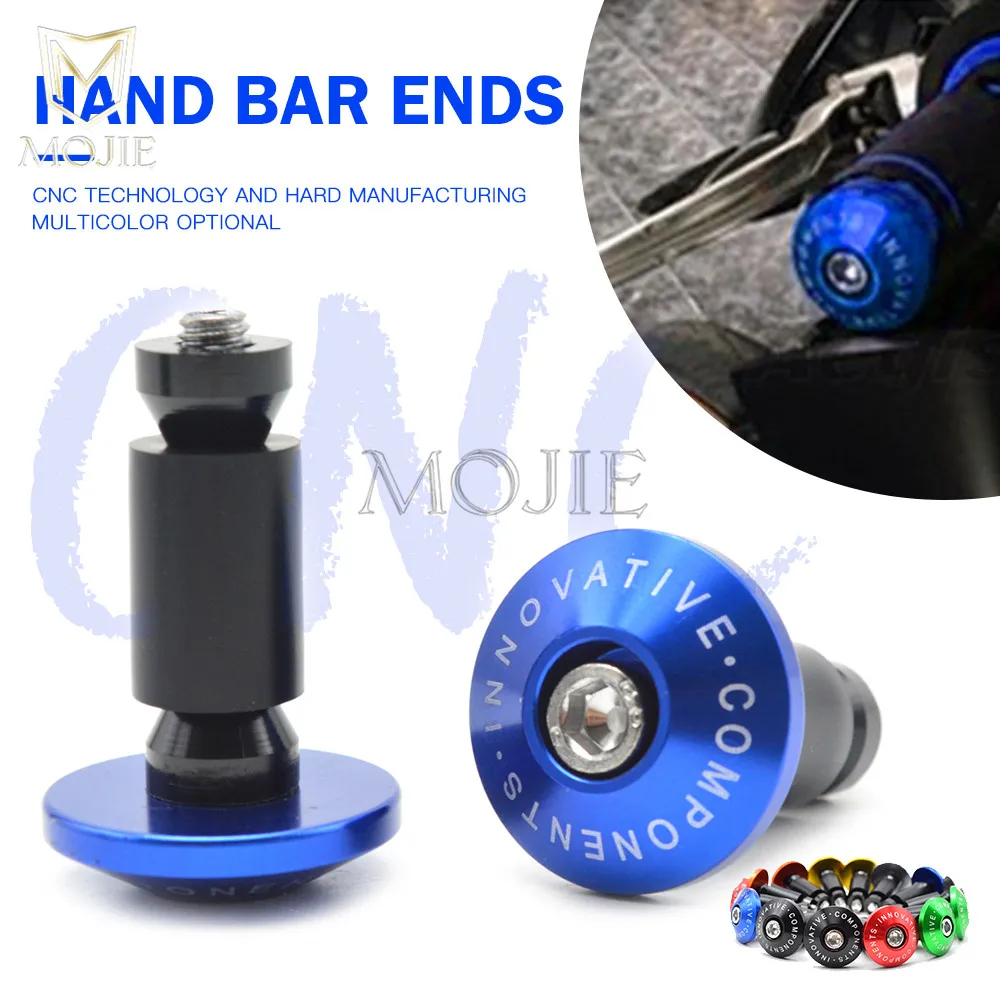 Motorcycle Handlebar Grips Ends Handle Hand Bar Ends Handlebar Caps For