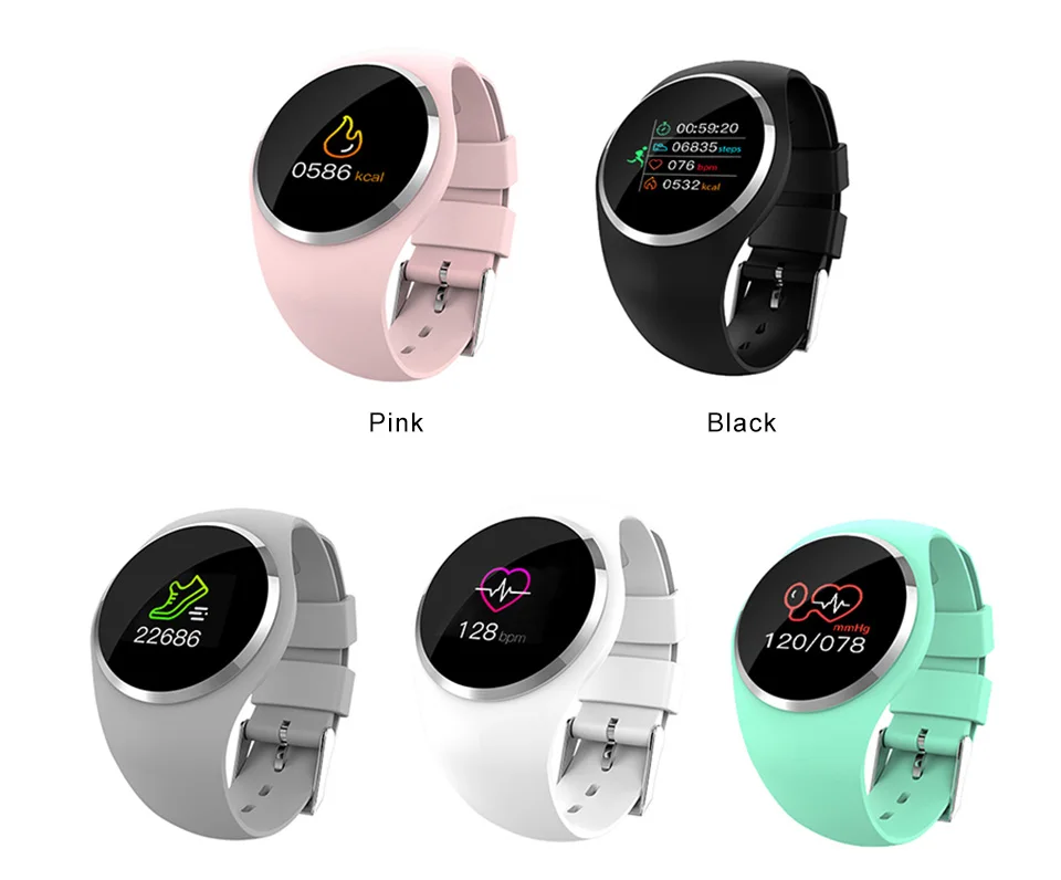 DIGOOR Q1 Fitness bracelet woman IP67 waterproof Support Blood pressure Blood oxygen Monitoring Heart Rate tracker Smart watch (2)