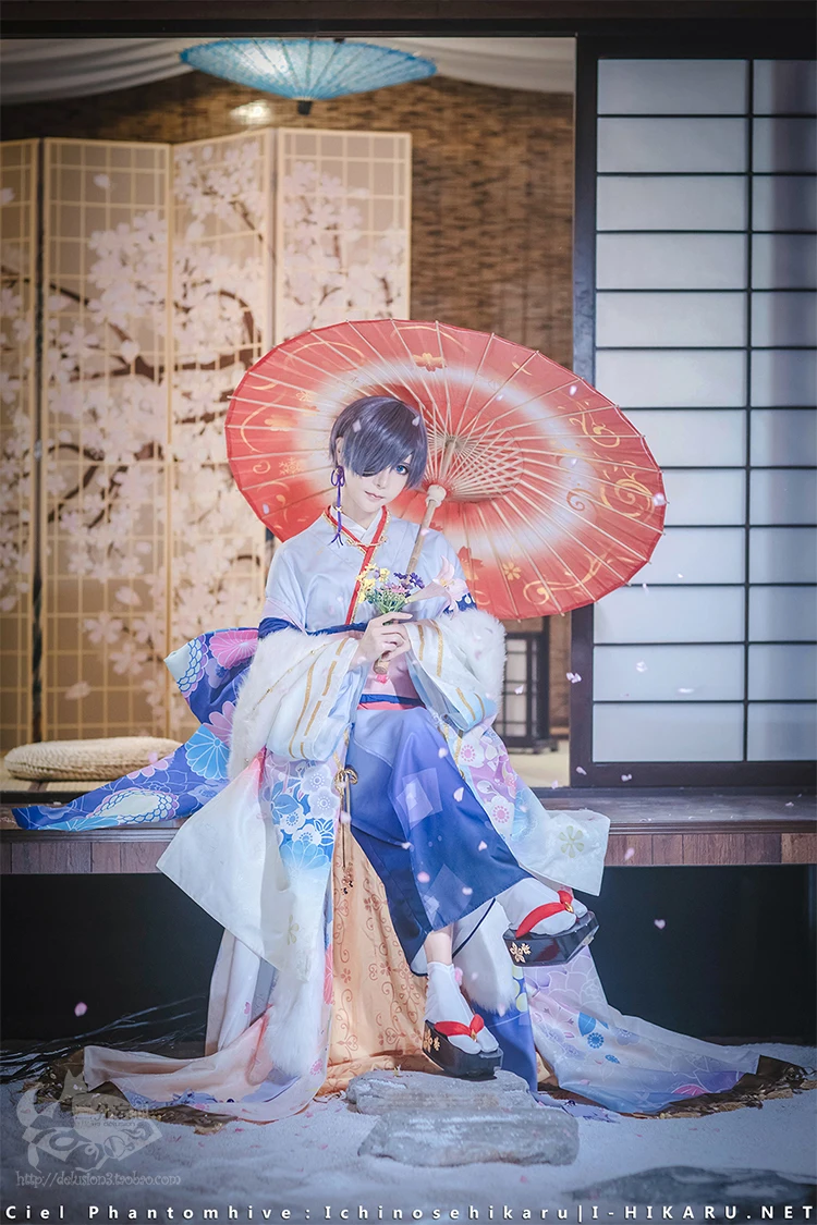 [Февраль ] Аниме Kuroshitsuji Черный Батлер объединить с Yume 100 Ciel Moon пробудить Хэллоуин косплэй костюм унисекс
