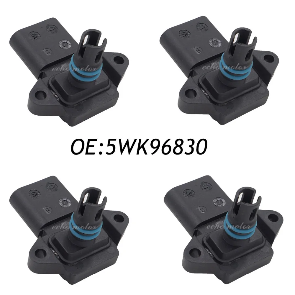 New 4PCS OEM Intake Manifold Absolute Pressure MAP Sensor For SIEMENS