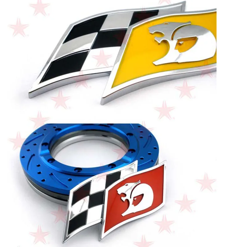 HSV Lion Racing Flags Logo Lapel Pin Badge 