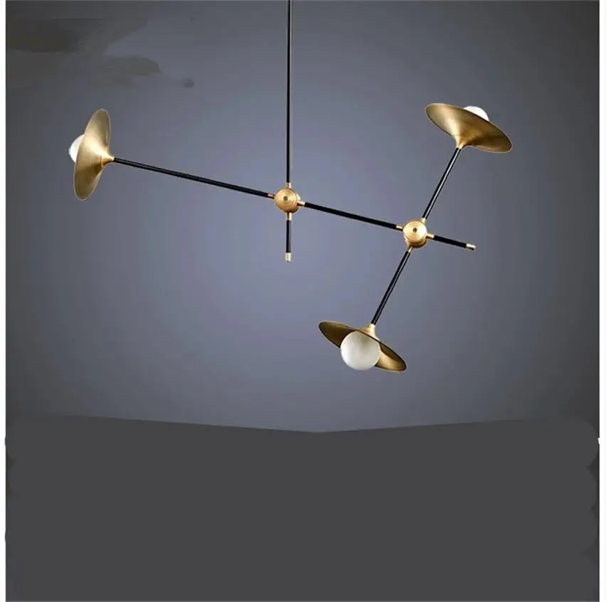 

Modern novelty Morning glory pendant lights bedroom living room hotel suspension hanging light iron dining room pendant light