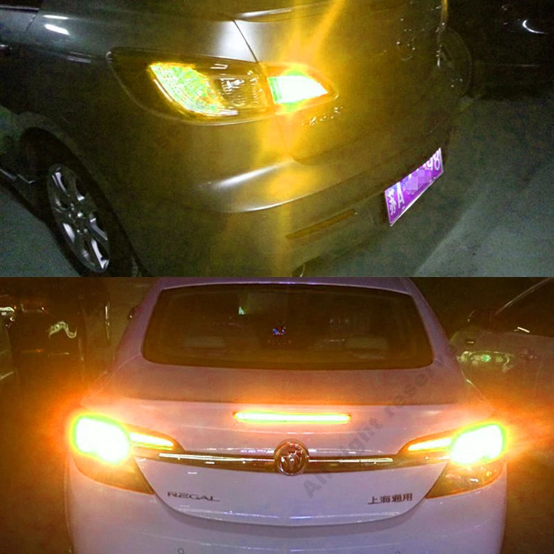t10 yellow led 