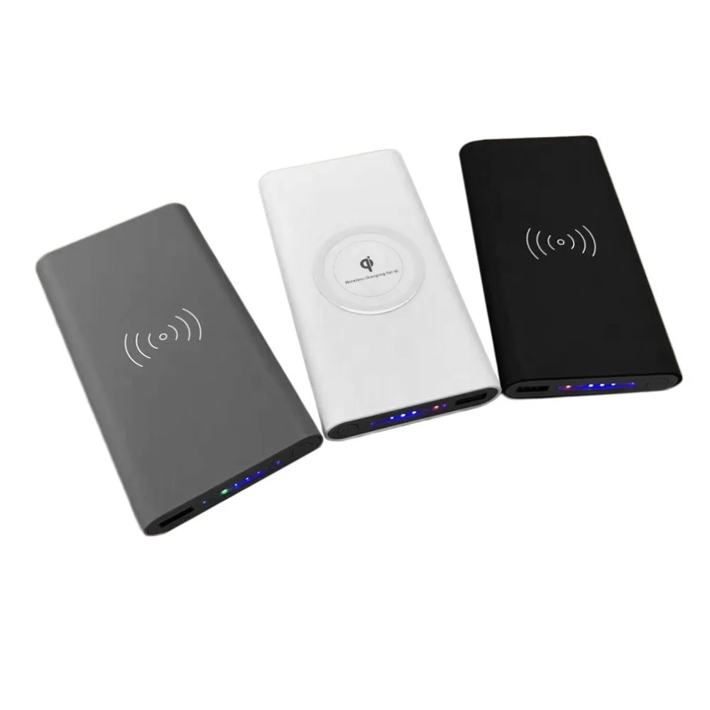 10000mah Power Bank External Battery Quick Charge QI Wireless Charger Powerbank Portable Mobile Phone Charger for iPhone 8 X 10000mah Power Bank External Battery Quick Charge QI Wireless Charger Powerbank Portable Mobile Phone Charger for iPhone 8 X