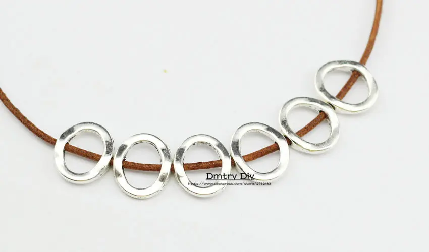 Dmtry 20 шт разделитель для использования с 1,5 мм круглой кожаной веревкой дизайн Bijoux подвески для ожерелья браслет серьги ювелирные изделия LC0110