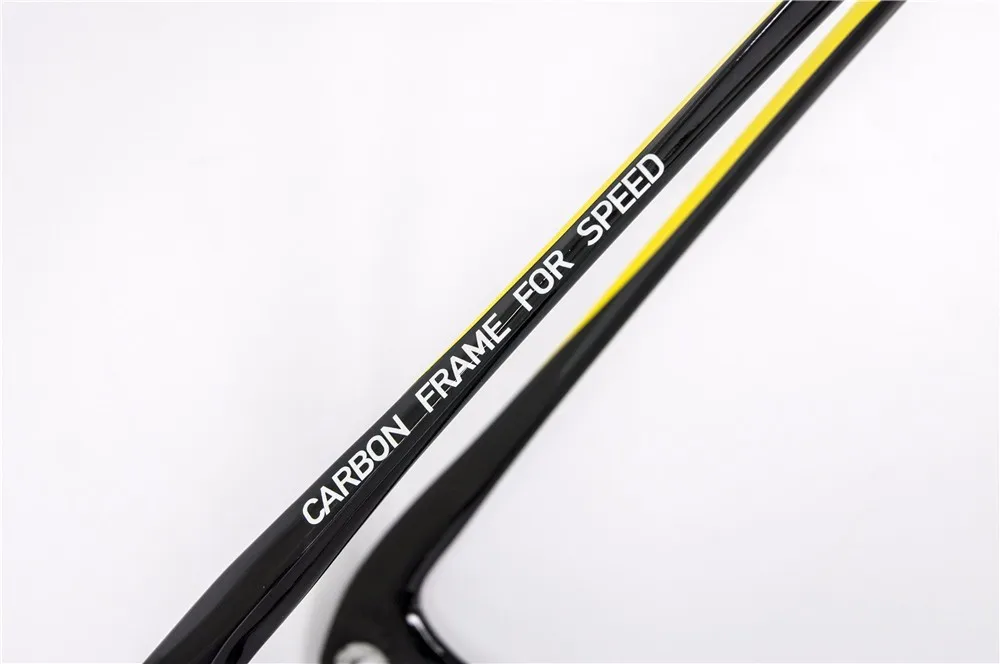 Sale OEM T700c full carbon road bike carbon frame with usu decal 48cm/50cm/52cm/54cm carbon bicycle frame 7