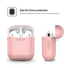 TPU Earphone Case For Apple Airpods Silicone Accessories Skin Shock Resist Headphone Protector Cover for Funda Airpod Hoesje
