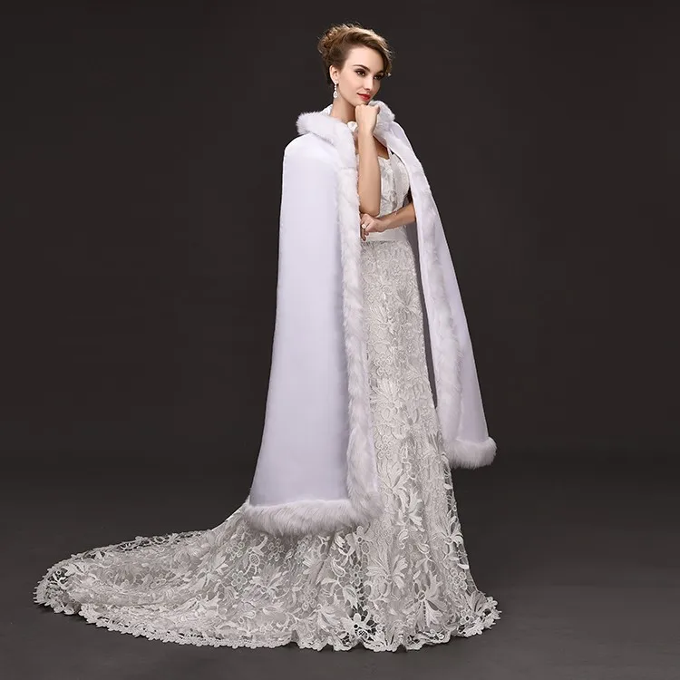 Faux Fur Winter Wedding Accressories