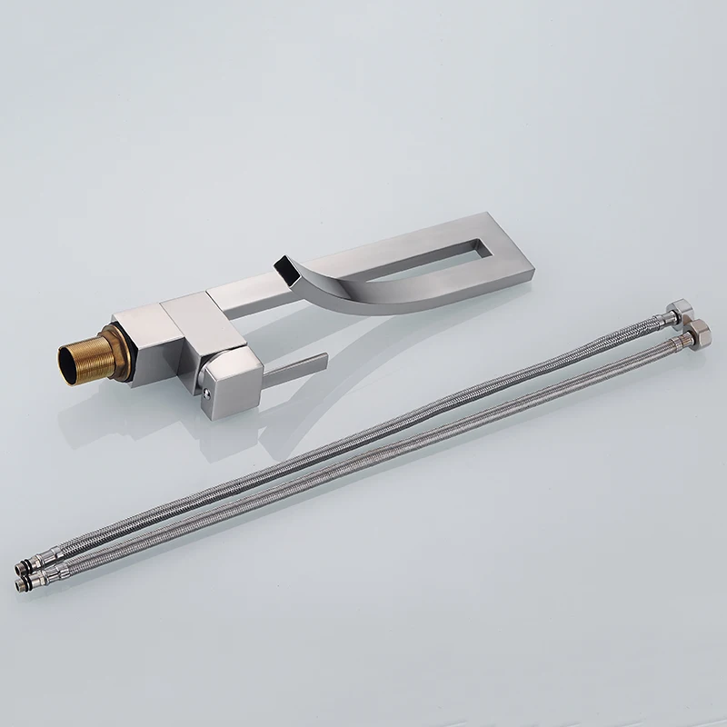 Basin Faucets Brass Faucet Square Bathroom Sink