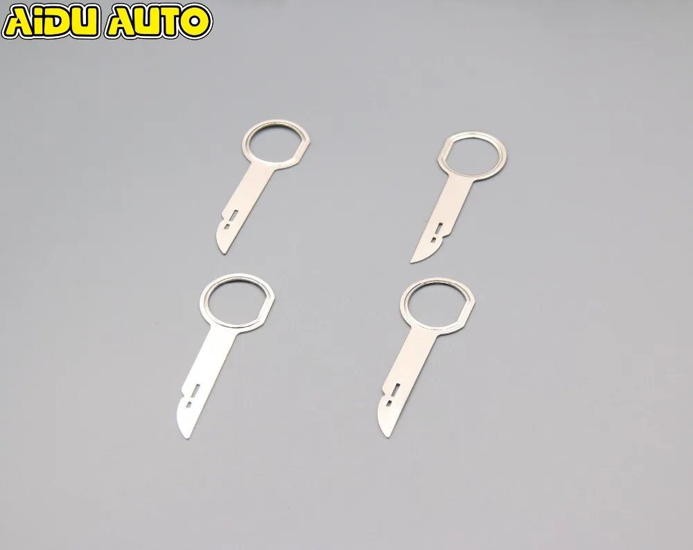 

USE FIT FOR GOLF 7 MK7 MQB 4 PCS CAR STEREO RADIO REMOVAL REMOVE TOOL 4 KEYS