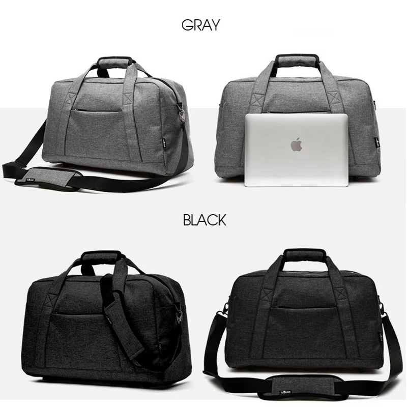 Sports Gym Bags Travel Duffel Luggage Yoga Bag Multifunction Training Handbag Waterproof Shoes Compartment Women Men Laptop Bag (6)