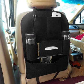 

DJSona Car Storage Bag Universal Box Back Seat Pouch Organizer Backseat Protective Covers Auto Accessories Hot Sale