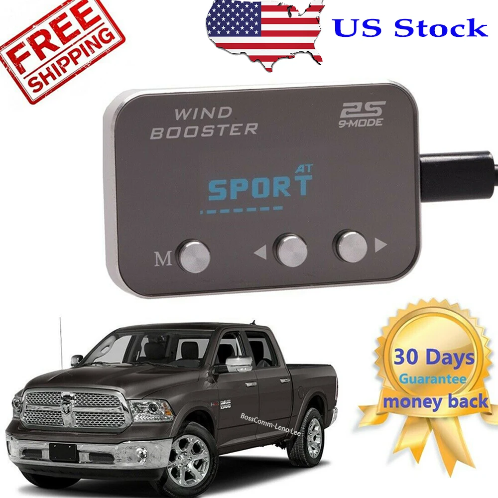 

Pedal Accelerator commander throttle response controller for Dodge Ram 2007-2018