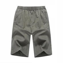 Новинка года; летние шорты до колена из чистого хлопка для мужчин; хорошее качество; на молнии; с карманами; короткие мужские шорты; Esportivo