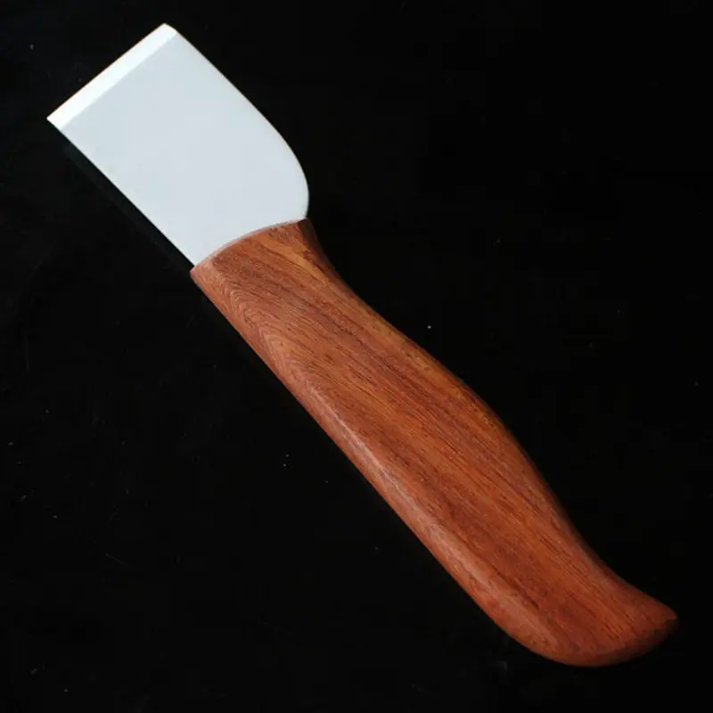 

Free Shipping Leathercraft Tools Diy handmade leather cutting knife ceramic knife anti oxidation muleshoe