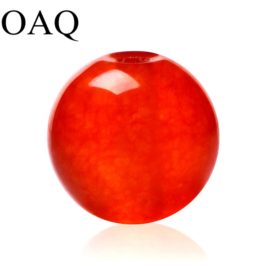 

6-12mm Spacer Beads Bracelets Women Natural Stone Beads Red Round Shape Beads Natural Stones To Making Jewelry