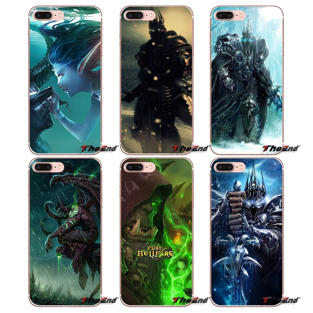 WOW Games Poster мягкие прозрачные чехлы для Huawei P Smart Y6 Ascend P8 P9 P10 Plus Nova P20 Lite Pro Mini 2017 |