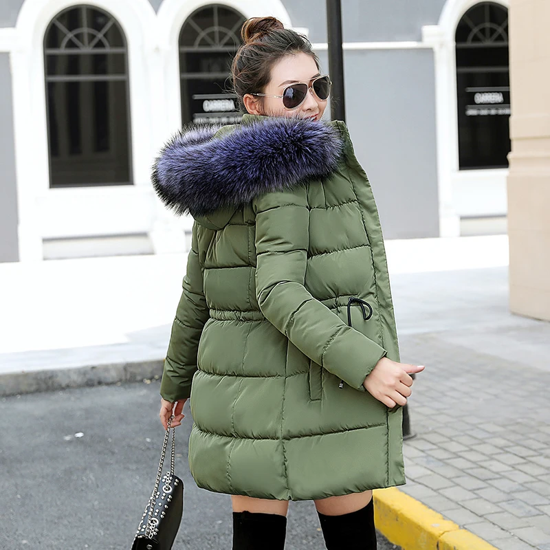 

Winter Jacket Women Plus size 2019 New Ukraine XXXL Womens Down Cotton Coat Thick Hooded Winter Coat jackets Female Long Parkas