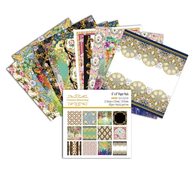 Flower-blooning-Scrapbooking-paper-pack-of-24-sheets-handmade-craft-paper-craft-Background-pad-56.jpg_640x640
