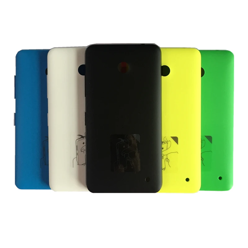 Оригинальный Новый матовый чехол для Nokia lumia 630 635 аккумулятора сменный жесткий 636 638 с боковой кнопкой|battery