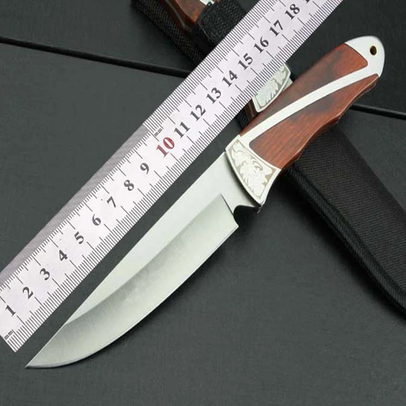 

Portable Multifunctional Tool Knife Outdoor Survival Bowie Self-defense Mini Fruit Blade Hunting Titanium Combat Edc Knives