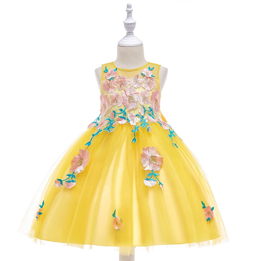

MQATZ Summer Kids Dresses For Girls Children Clothing Princess Dress Girl Birthday Party And Wedding Dress Elegant 10 Year