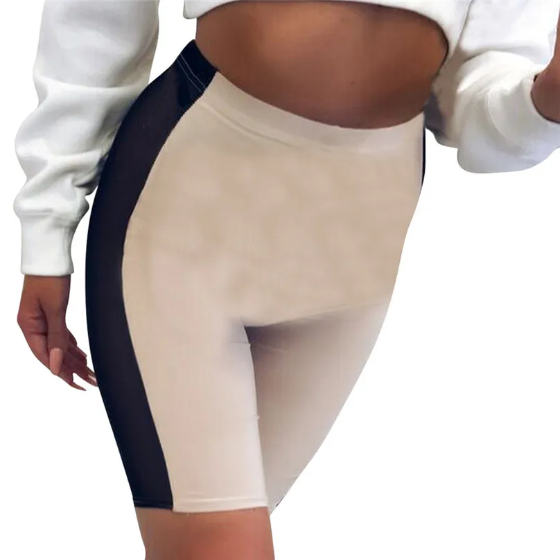 

Summer Sport Shorts For Women Sexy Mesh Patchwork Yoga Shorts Women Casual Running Shorts Gym Workout Leggings 30ST25