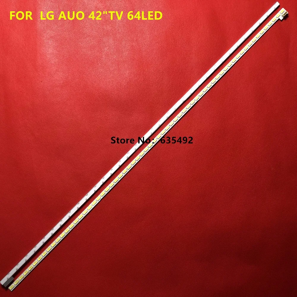 10pcs LED strip LG Innotek 42inch 7030PKG 64EA For AUO TOSIBIA AU Optronics TV T420HVN01.1 T420HW06 42LD420-CA T420HW04 | Электроника