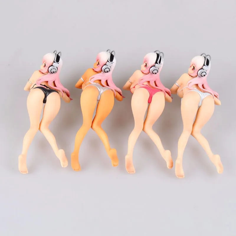 Экшн фигурка Lovly girl SONICO супер звуковой купальник Ver.Sexy PVC Anime Фигурное бикини