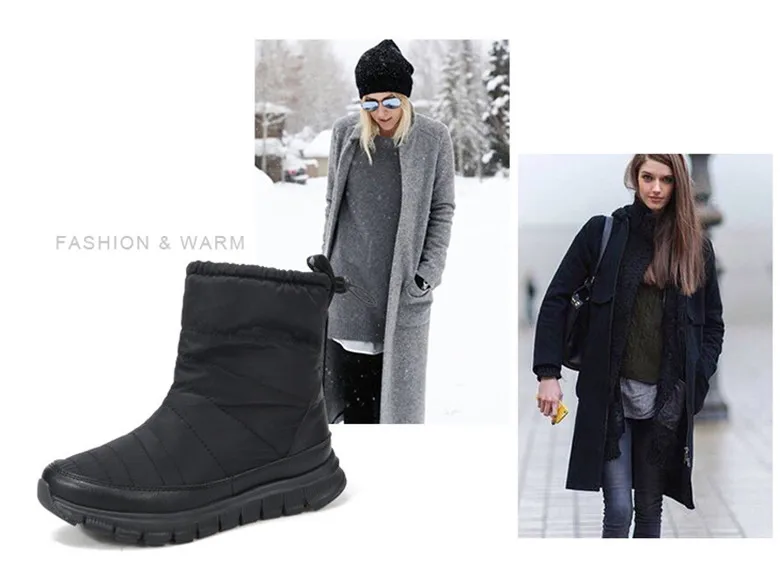 TIMETANG/зимние женские ботинки; женские водонепроницаемые ботильоны; зимние ботинки на пуху; женская обувь; женские теплые плюшевые ботинки; botas mujer; эластичные