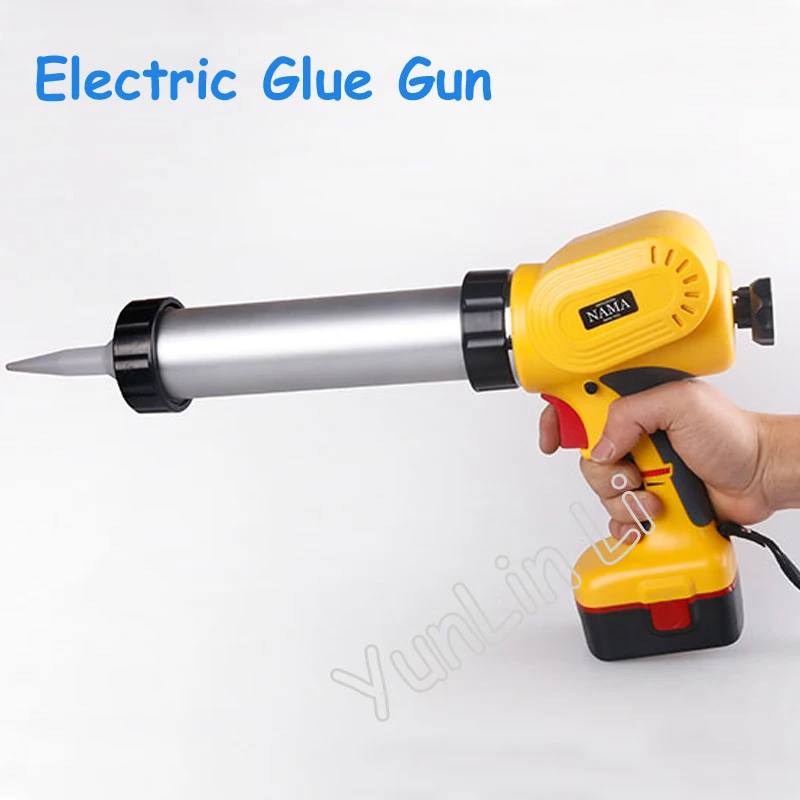 

Portable Electric glass glue gun handheld rechargeable glue gun caulking gun tools