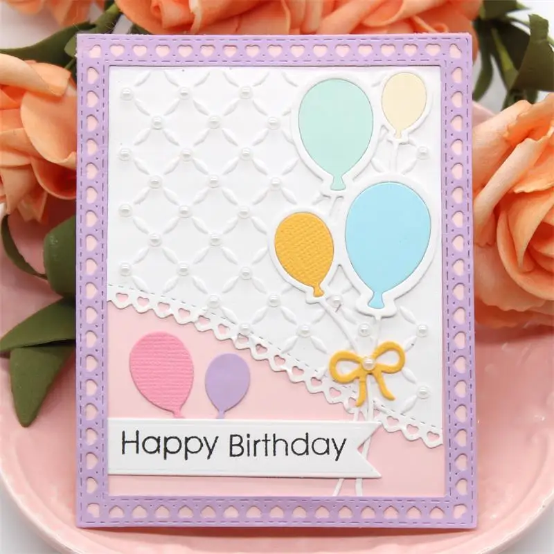 

YPP CRAFT Heart Frame Metal Cutting Dies Stencils for DIY Scrapbooking/photo album Decorative Embossing DIY Cards