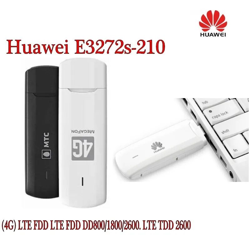 Разблокированный мобильный USB накопитель Huawei E3272s 210 Cat4 4G LTE 150 Мбит/с с