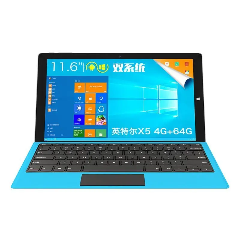 

Teclast tbook 16s Dual OS Tablet 11.6 Inch Cherry Trail Z8300 Quad Core Windows 10+Android 5.1 4GB+64GB HDMI