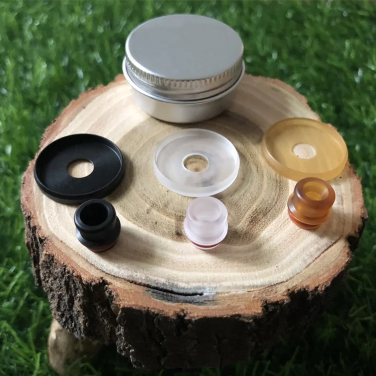 1pc Heat Filter Leakproof Vape Mat for 22mm RDA RTA Atomizer With 510 Drip Tips Accessory Kitin