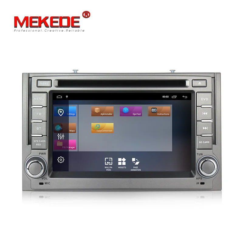 Excellent MEKEDE 2 Din Android 9 2G RAM For Hyundai H1 Grand Starex 2007-2016 GPS Stereo Radio Car Central Multimidia Player 2