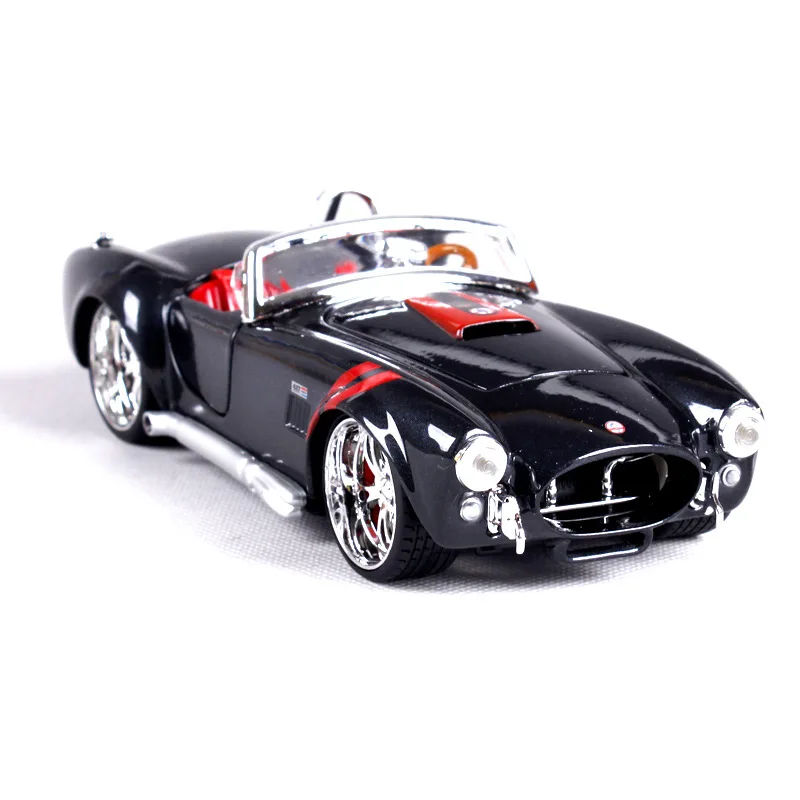 Модель автомобиля Maisto 1:24 1969 Shelby 427 из сплава декоративная коллекция игрушечные