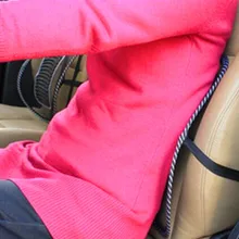 Горячая Распродажа защита талии черная сетчатая ткань подушка для поясницы поддержка для поясницы и спины Подушка под поясницу