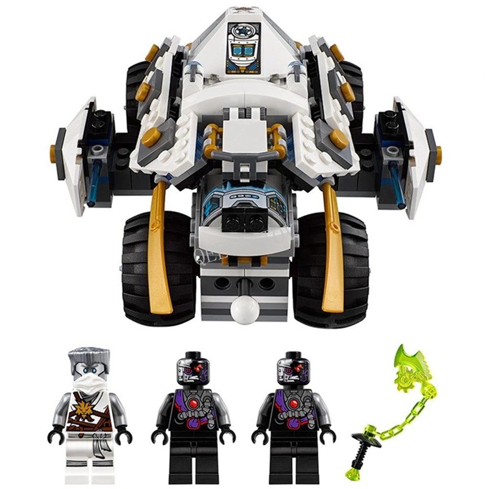 2016 New font b LEPIN b font 06040 371Pcs Ninjagoed Tumbler Model Building Kits Minifigure Blocks