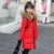 2018 New Children's Down Jacket Girls Long Thick Korean Winter Clothing Female Hooded Zipper Coat Long Sleeve Overcoat QC949