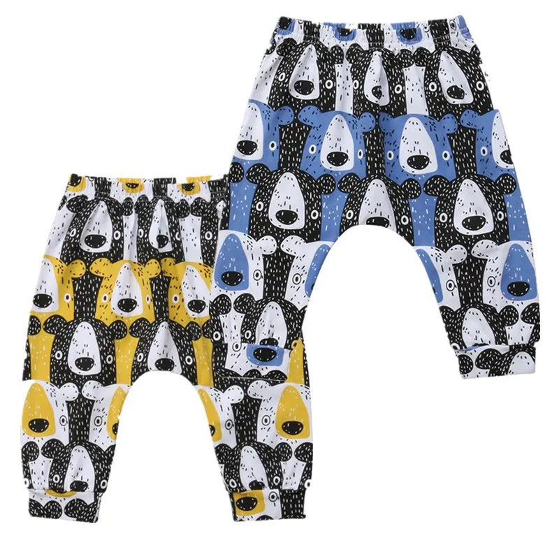 

Baby Boys Girls Printed Harem Pants Trousers Toddler Bottoms Leggings Sweatpants