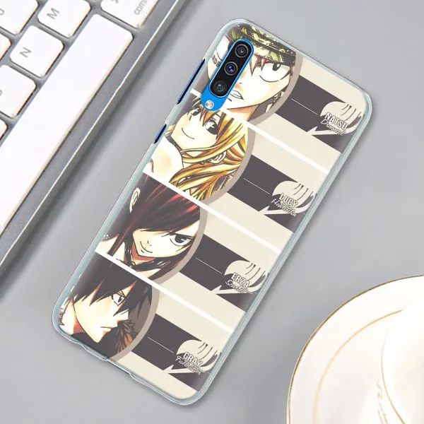 04 Аниме Манга Fairy Tail чехол КРЫШКА ДЛЯ samsung Galaxy A30 A40 A50 A70 A6 A8 плюс A7 A9 M30 чехол для телефона Coque - Цвет: 04